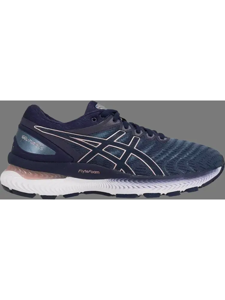 Кроссовки wmns gel nimbus 22 wide 'grey floss' Asics — изображение 1 из 1, синий