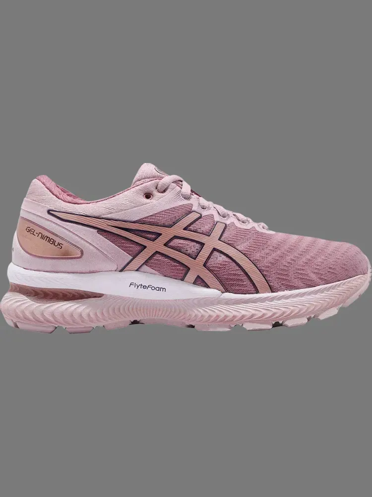 Кроссовки wmns gel nimbus 22 wide 'watershed rose' Asics — изображение 1 из 1, розовый