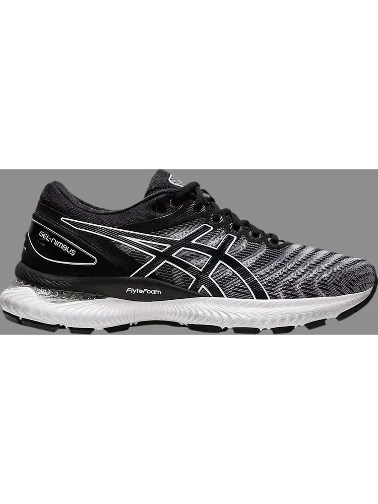 Лимитированные кроссовки wmns gel nimbus 22 'white black' Asics — изображение 1 из 1, черный