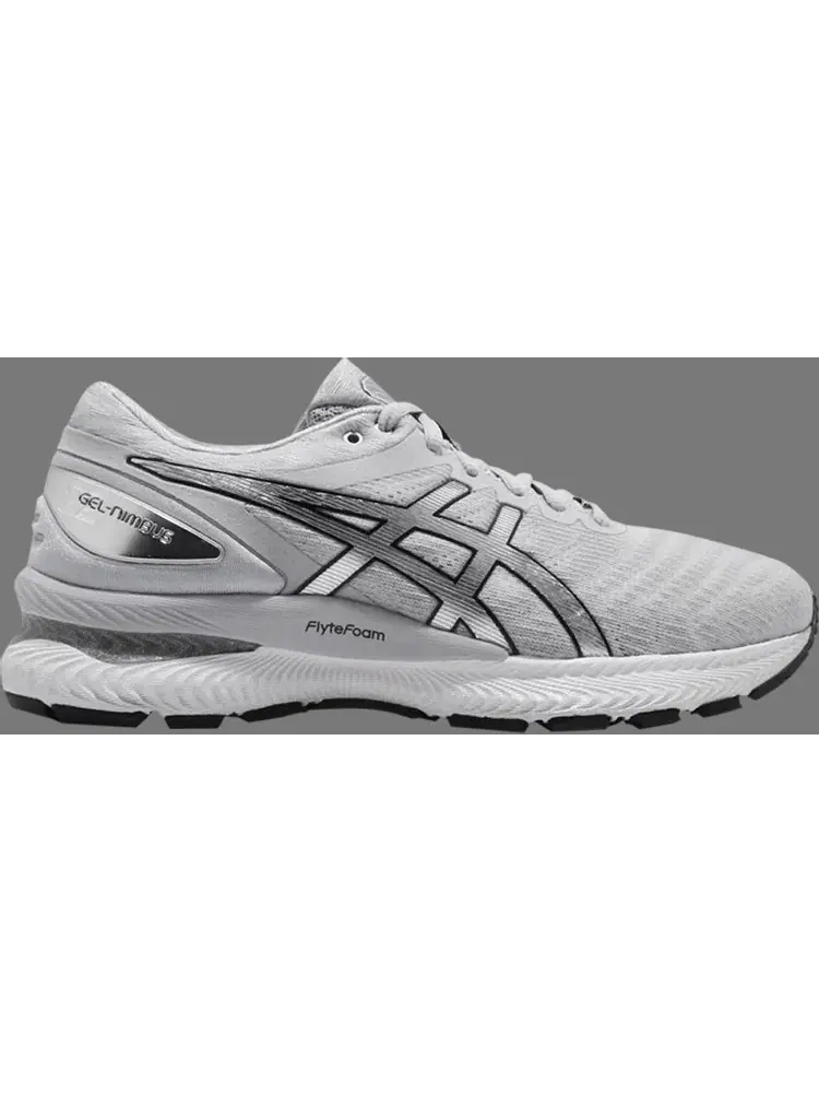 Кроссовки wmns gel nimbus 22 platinum 'grey pure silver' Asics — изображение 1 из 1, серый