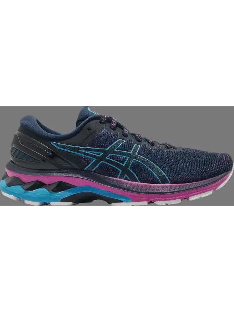 Кроссовки wmns gel kayano 27 wide 'french blue digital aqua' Asics — изображение 1 из 1, синий