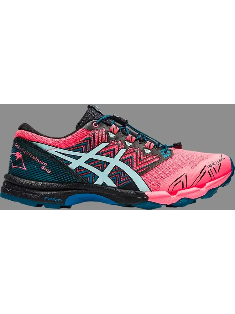 Кроссовки wmns gel fujitrabuco sky 'blazing coral clear blue' Asics — изображение 1 из 1, синий