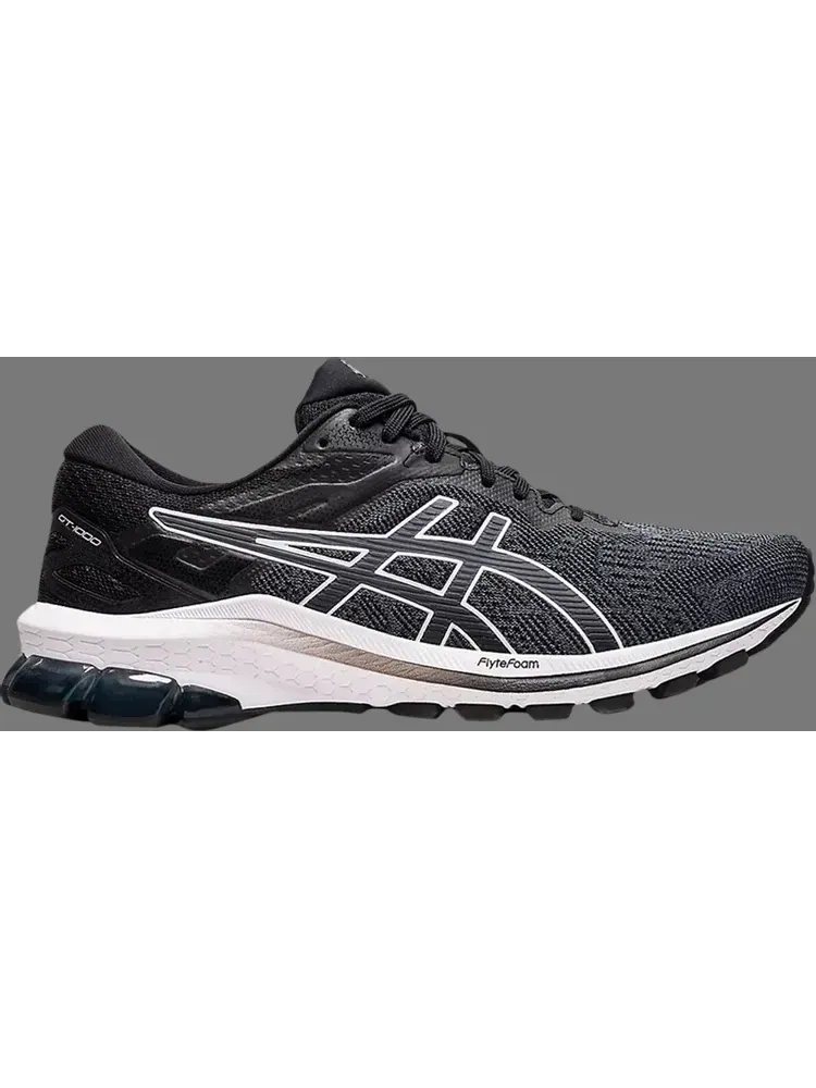 Кроссовки wmns gt 1000 10 'black white' Asics — изображение 1 из 1, черный