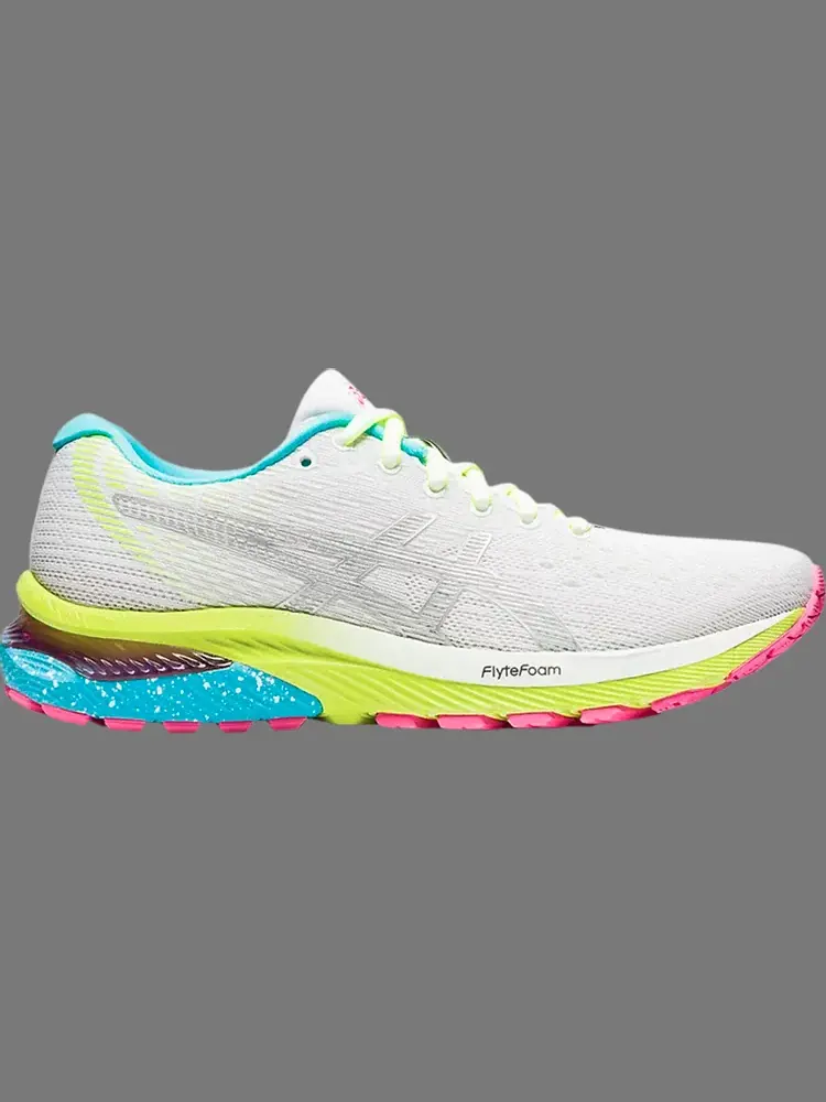Кроссовки wmns gel nimbus 22 lite show 'colorful sole' Asics — изображение 1 из 1, белый