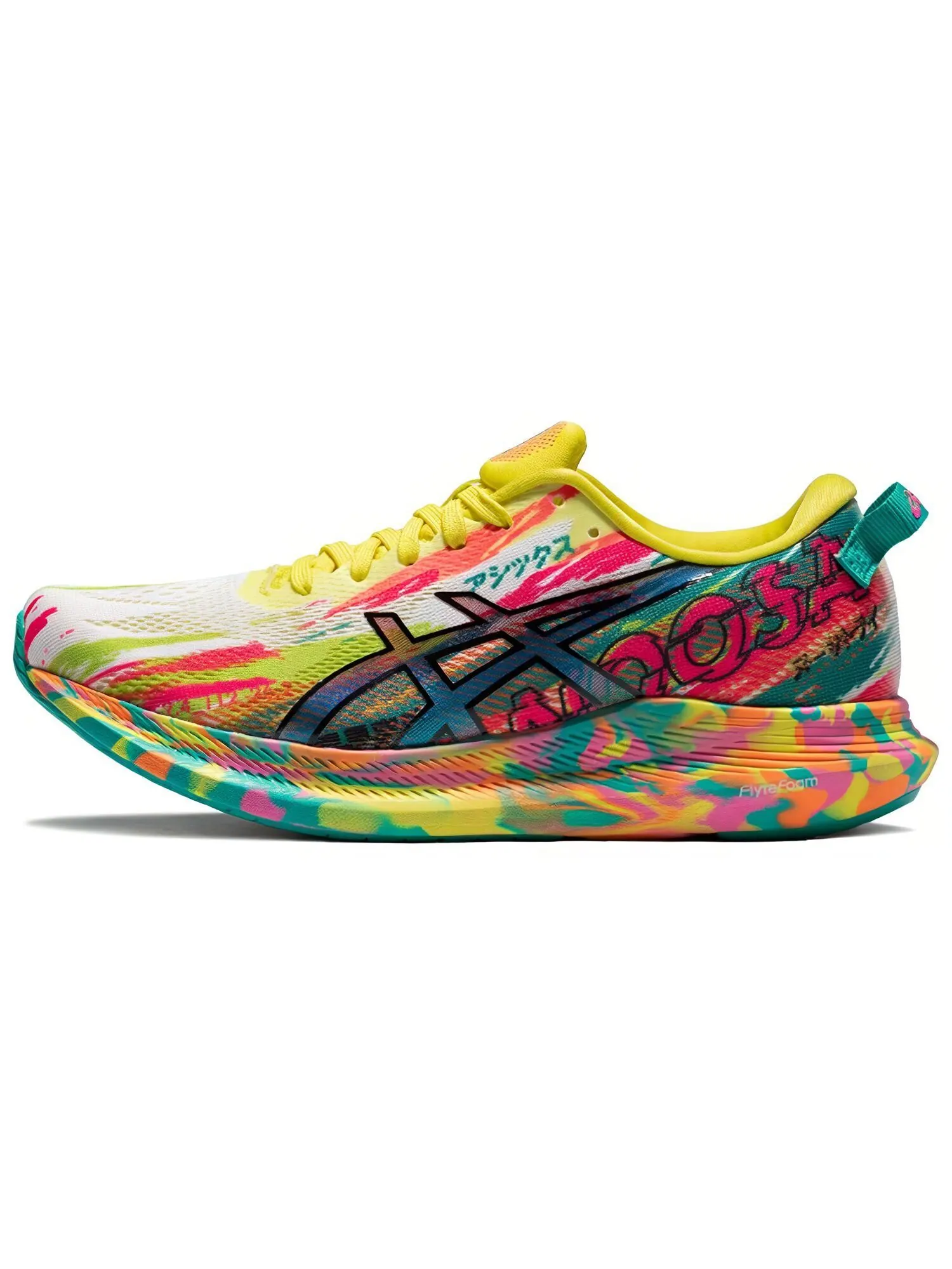 Кроссовки Asics Women's Noosa Tri 13 'Color Injection Pack - Hot Pink Sour Yuzu' — изображение 6 из 7