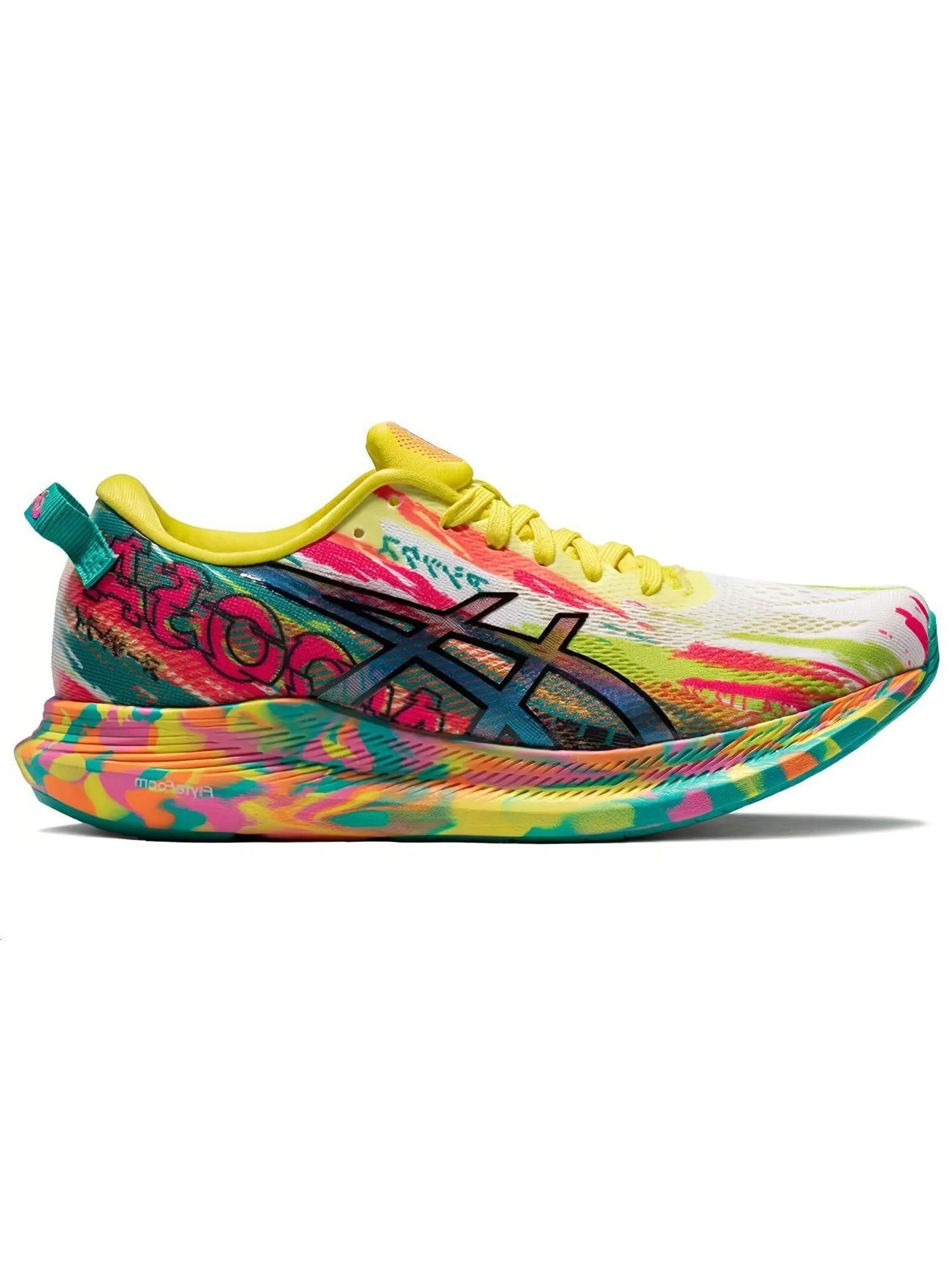 Кроссовки Asics Women's Noosa Tri 13 'Color Injection Pack - Hot Pink Sour Yuzu' — изображение 7 из 7