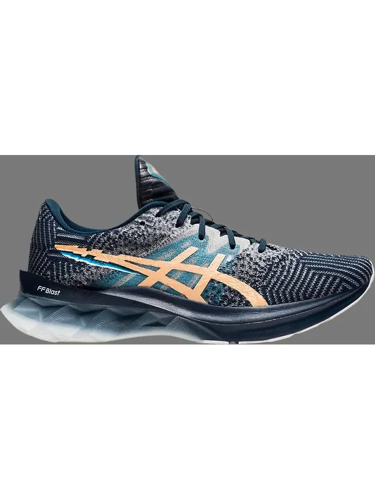 Кроссовки wmns novablast 'pixel noise - french blue champagne' Asics — изображение 1 из 1, синий