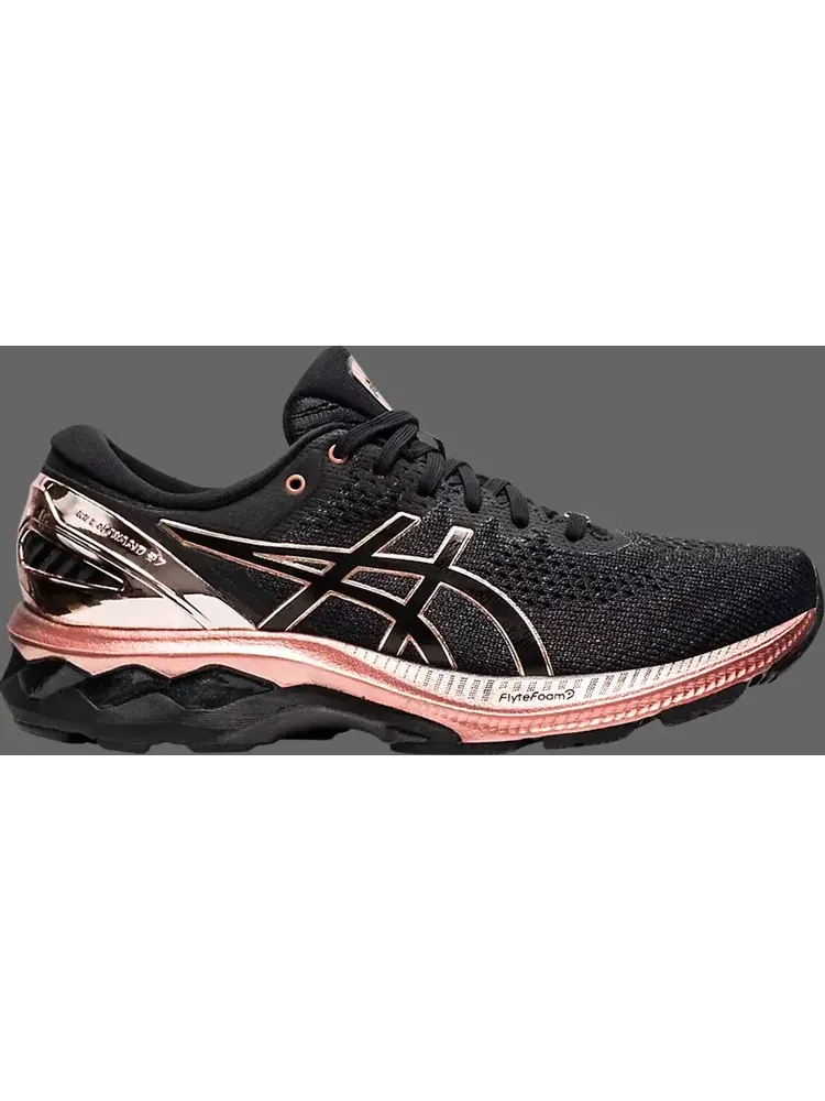 Кроссовки wmns gel kayano 27 'black rose gold' Asics — изображение 1 из 1, черный
