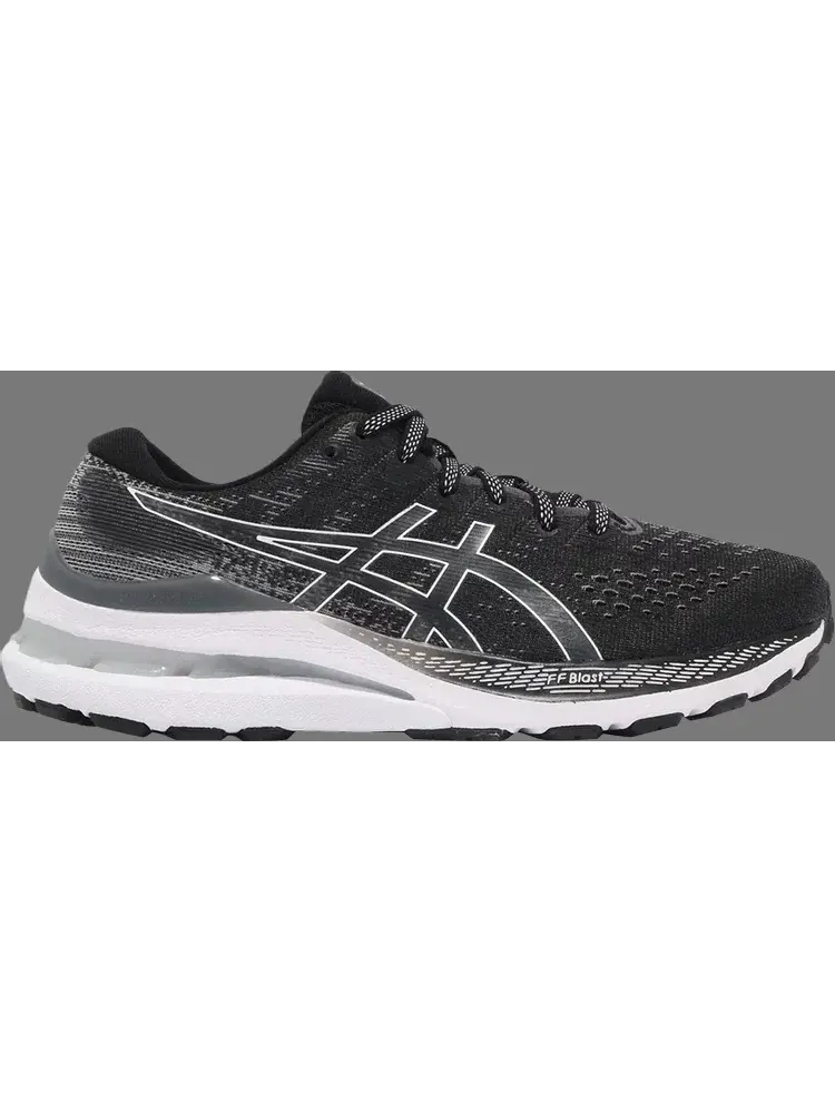 Кроссовки wmns gel kayano 28 wide 'black white' Asics — изображение 1 из 1, черный