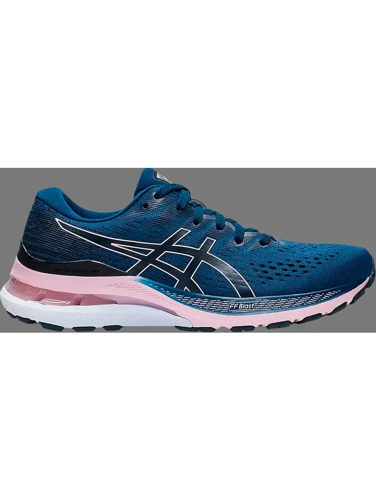 Кроссовки wmns gel kayano 28 wide 'mako blue barely rose' Asics — изображение 1 из 1, синий