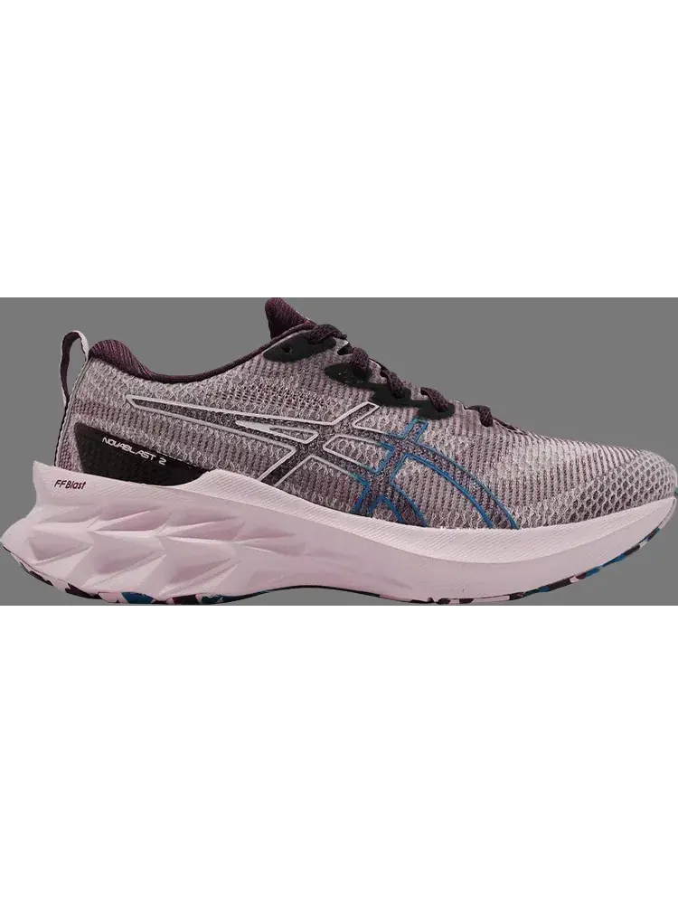 Кроссовки wmns novablast 2 le 'deep plum barely rose' Asics — изображение 1 из 1, фиолетовый