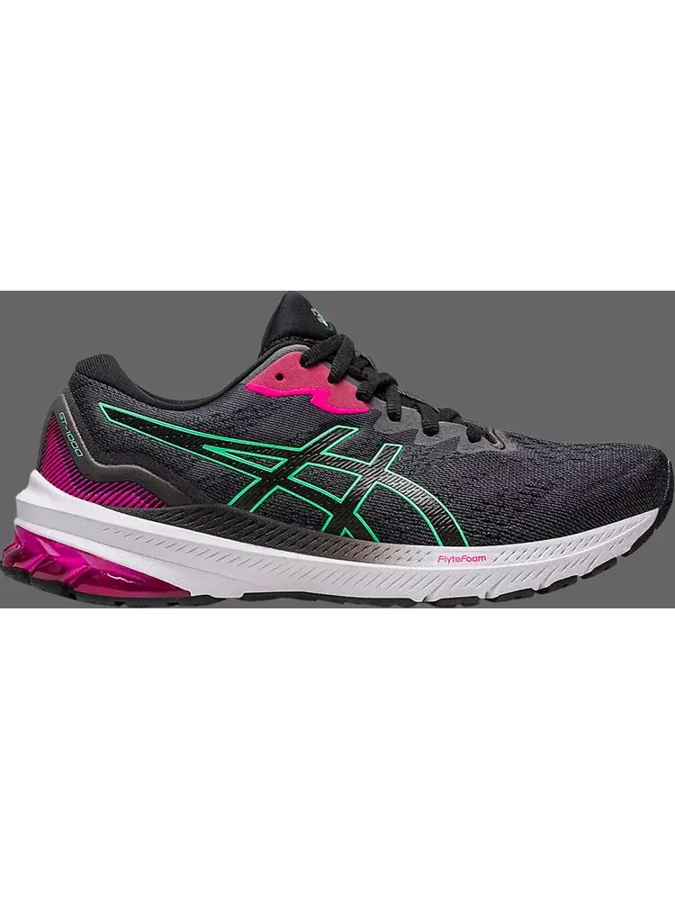 Кроссовки wmns gt 1000 11 'black tourmaline' Asics — изображение 1 из 1, черный