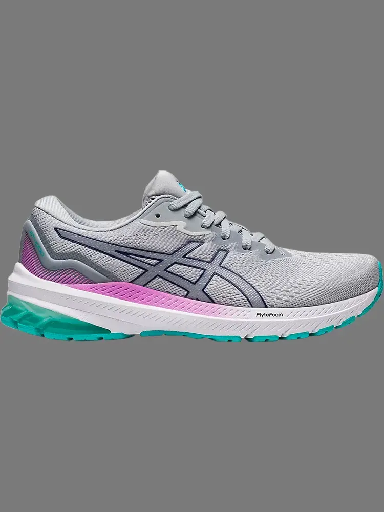 Кроссовки wmns gt 1000 11 'glacier grey' Asics — изображение 1 из 1, серый