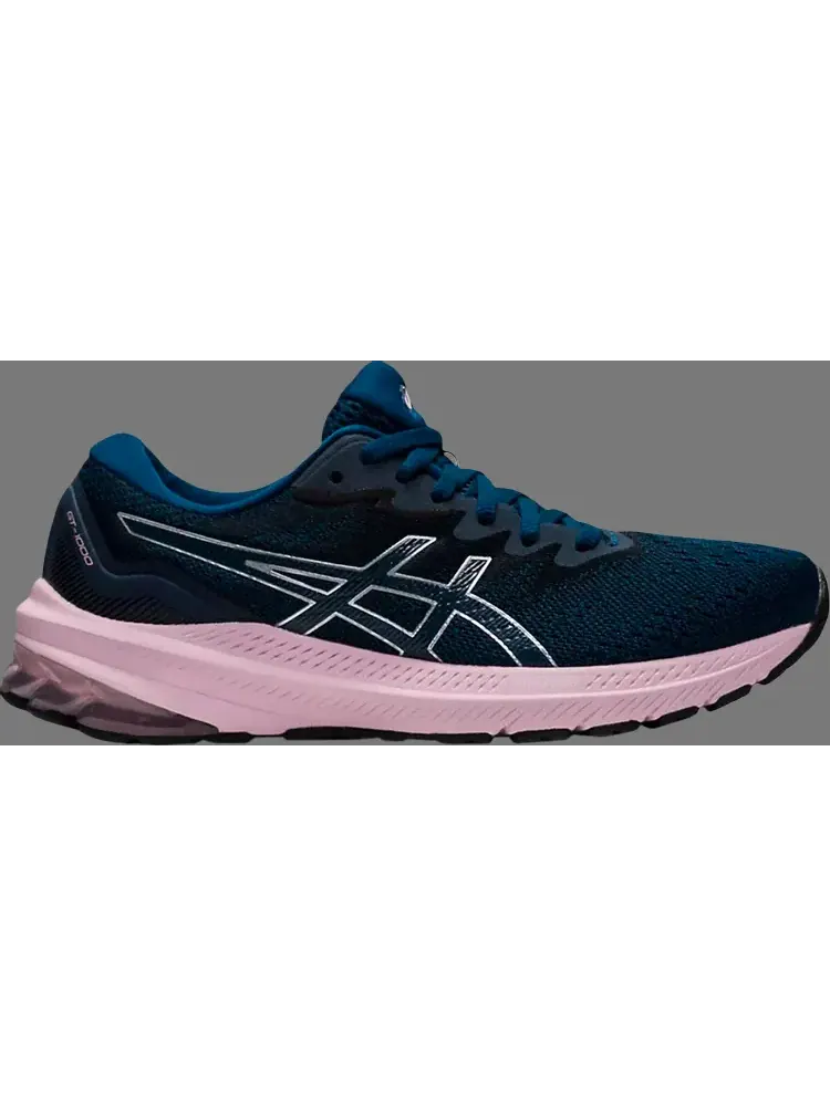 Кроссовки wmns gt 1000 11 'mako blue barely rose' Asics — изображение 1 из 1, синий