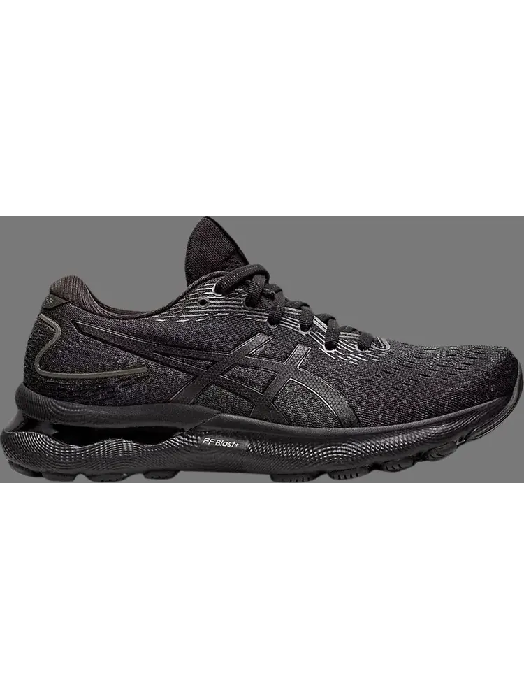 Кроссовки wmns gel nimbus 24 'triple black' Asics — изображение 1 из 1, черный