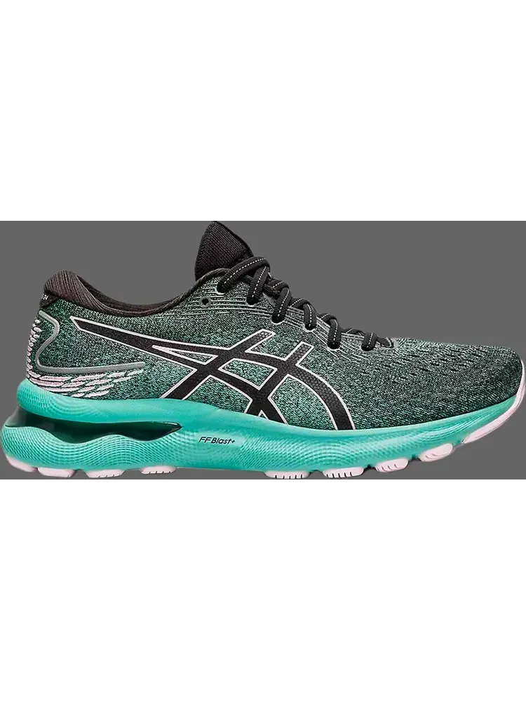 Кроссовки wmns gel nimbus 24 'black barely rose' Asics — изображение 1 из 1, зеленый