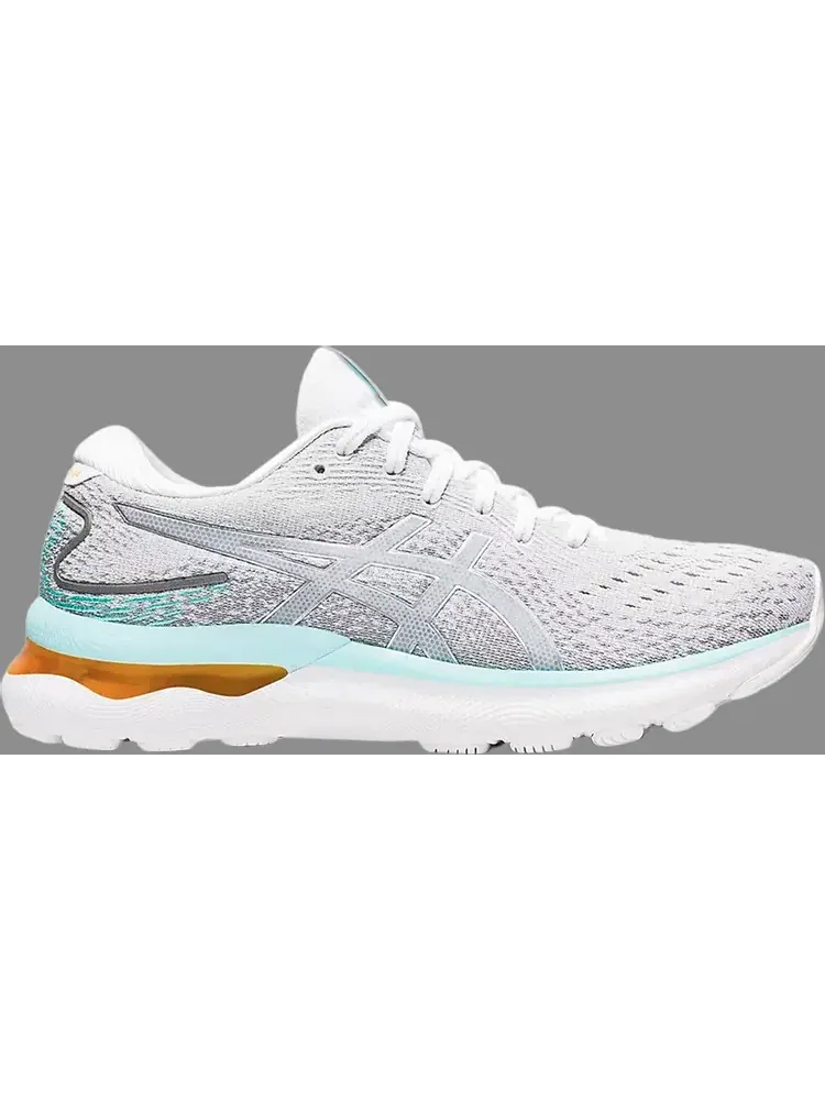 Кроссовки wmns gel nimbus 24 'white pure silver' Asics — изображение 1 из 1, белый