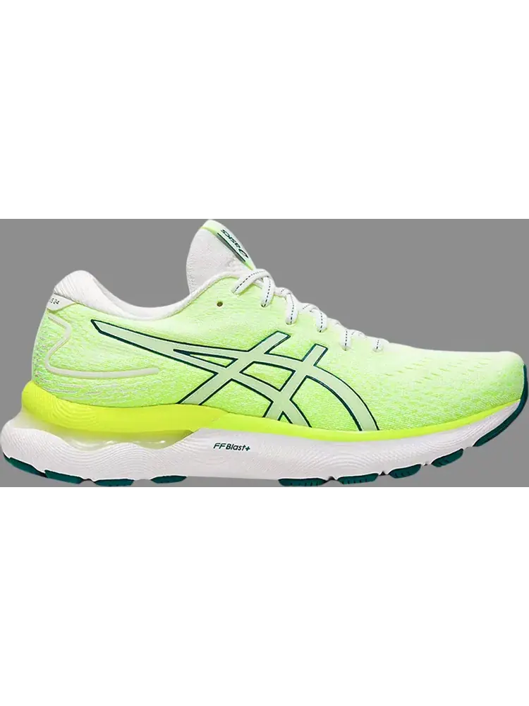 Кроссовки wmns gel nimbus 24 'white velvet pine' Asics — изображение 1 из 1, белый