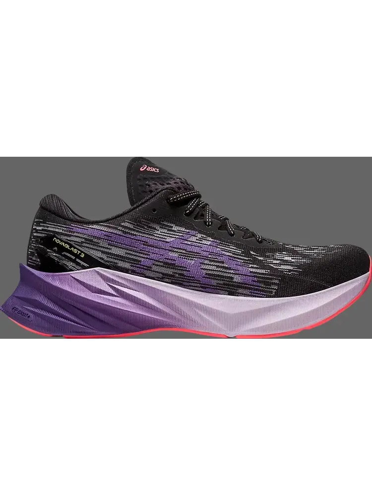 Кроссовки wmns novablast 3 'black dusty purple' Asics — изображение 1 из 1, черный