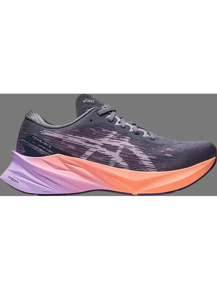 Кроссовки wmns novablast 3 'metropolis violet peach' Asics — изображение 1 из 1, серый