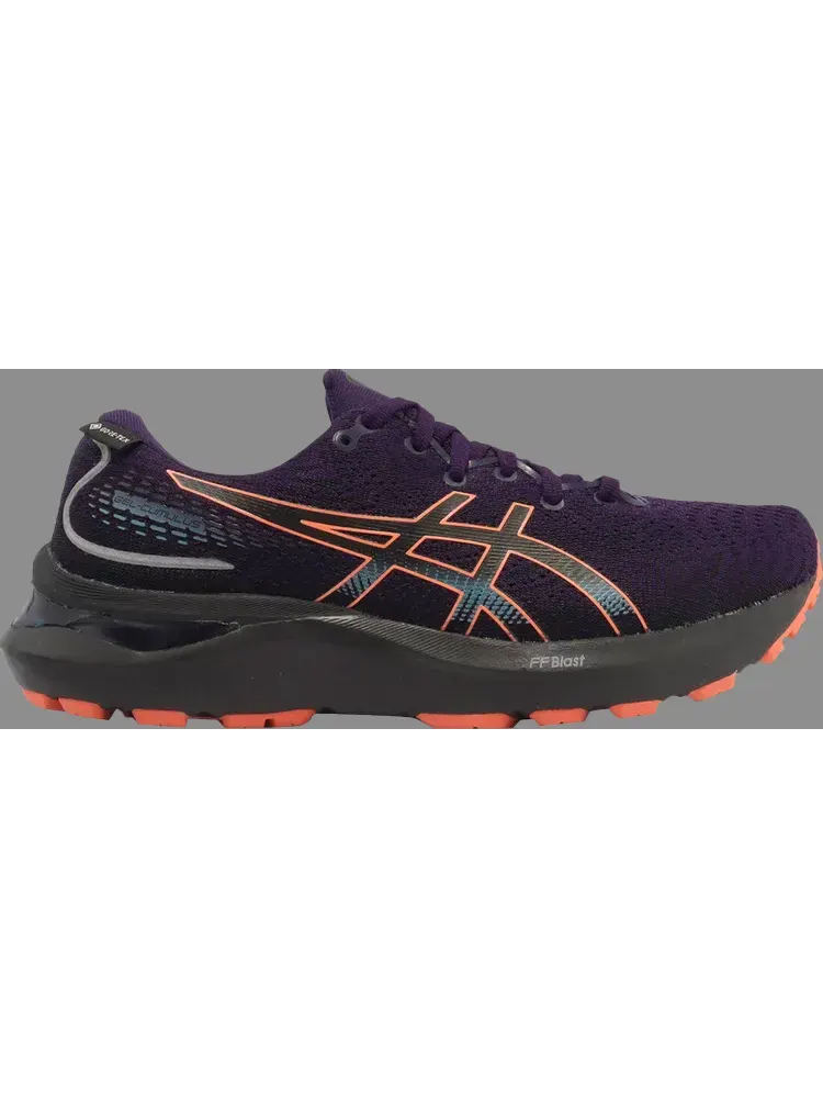 Кроссовки wmns gel cumulus 24 gore-tex 'night shade nova orange' Asics — изображение 1 из 1, фиолетовый