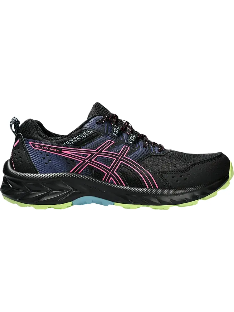 Кроссовки Wmns Gel Venture 9 'Black Hot Pink' — изображение 1 из 1, черный