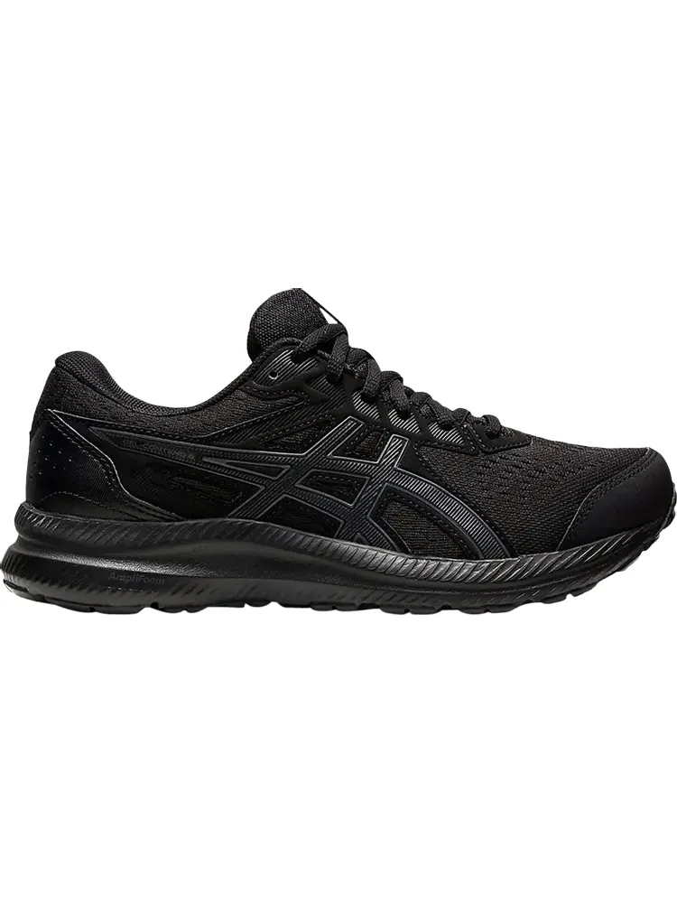 Кроссовки Wmns Gel Contend 8 Wide 'Black Carrier Grey' — изображение 1 из 1, черный