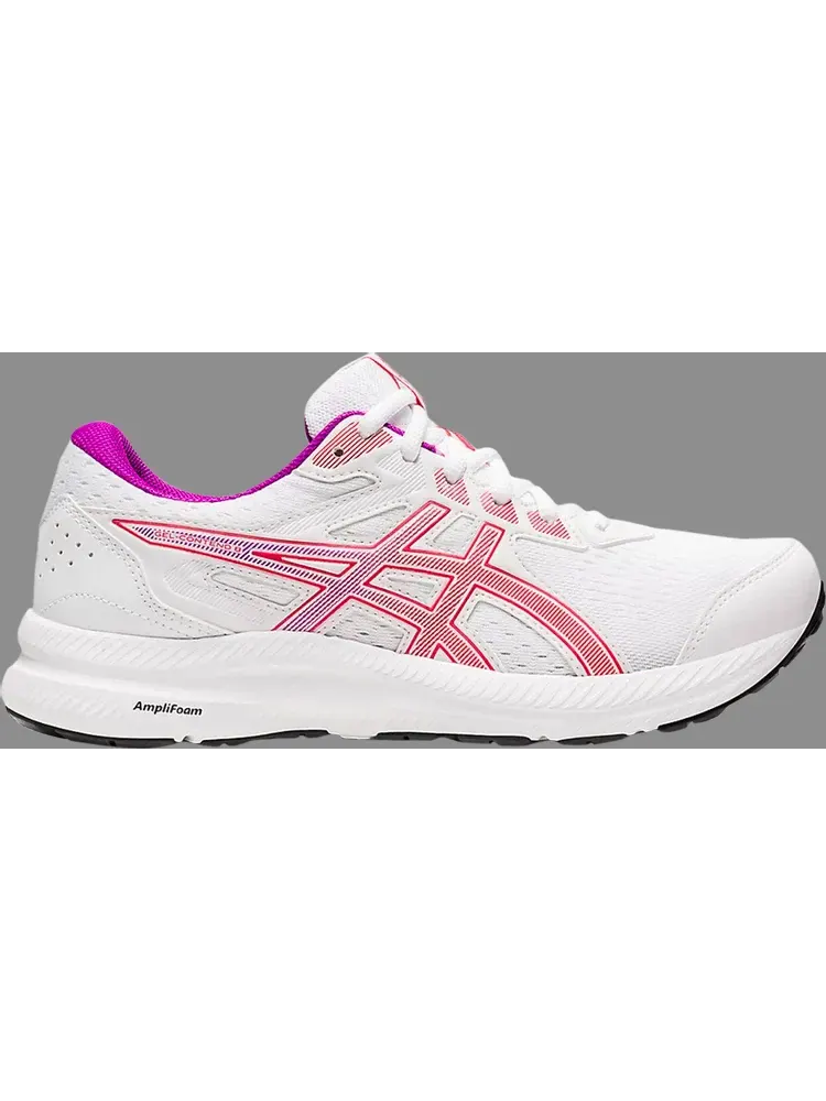 Кроссовки wmns gel contend 8 'white red alert' Asics — изображение 1 из 1, белый