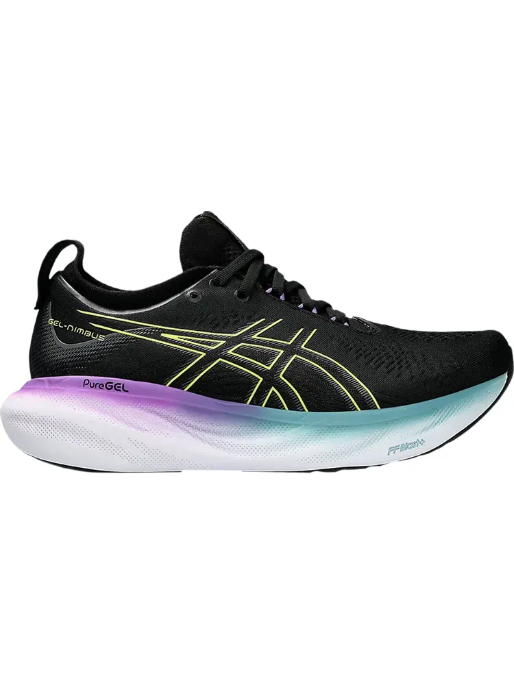 Кроссовки Wmns Gel Nimbus 25 'Black Glow Yellow' — изображение 1 из 1, черный