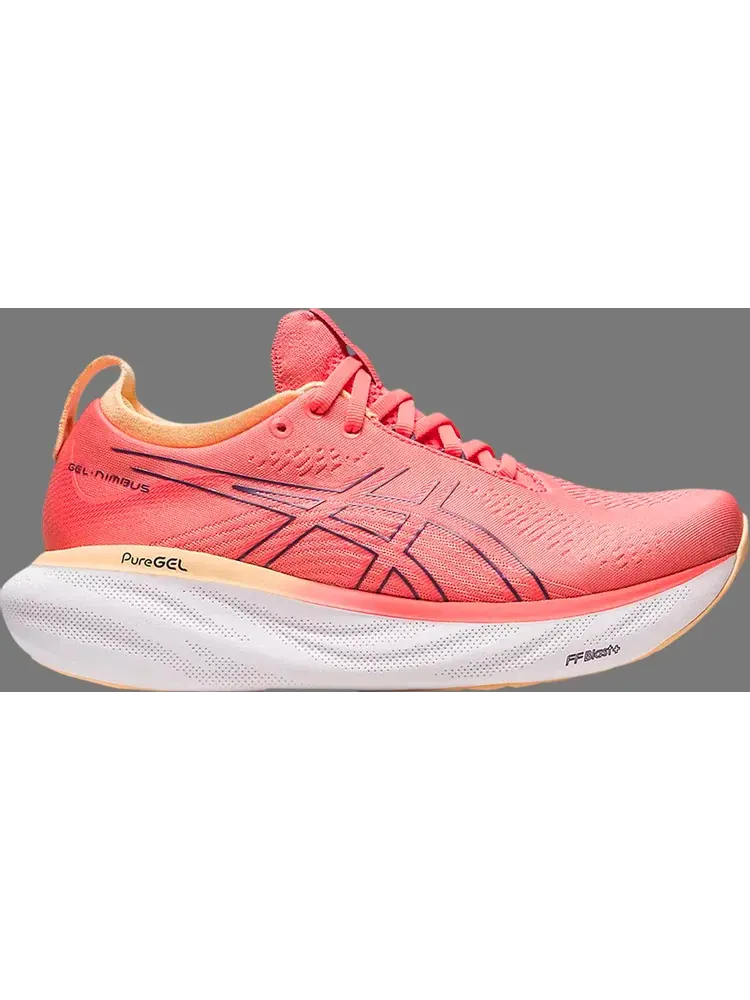 Кроссовки wmns gel nimbus 25 'papaya dusty purple' Asics, апельсин — изображение 1 из 1, оранжевый