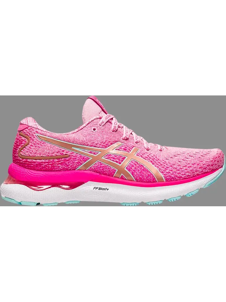 Кроссовки wmns gel nimbus 24 le 'cotton candy rose gold' Asics — изображение 1 из 1, розовый