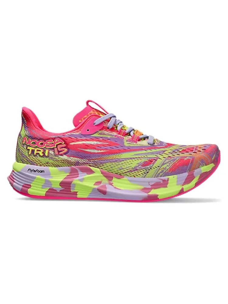 Кроссовки Asics Women's Noosa Tri 15 'Avant Garde - Hot Pink' — изображение 2 из 5, красный