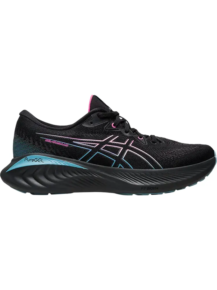 Кроссовки Wmns Gel Cumulus 25 GORE-TEX 'Black Hot Pink' — изображение 1 из 1, черный