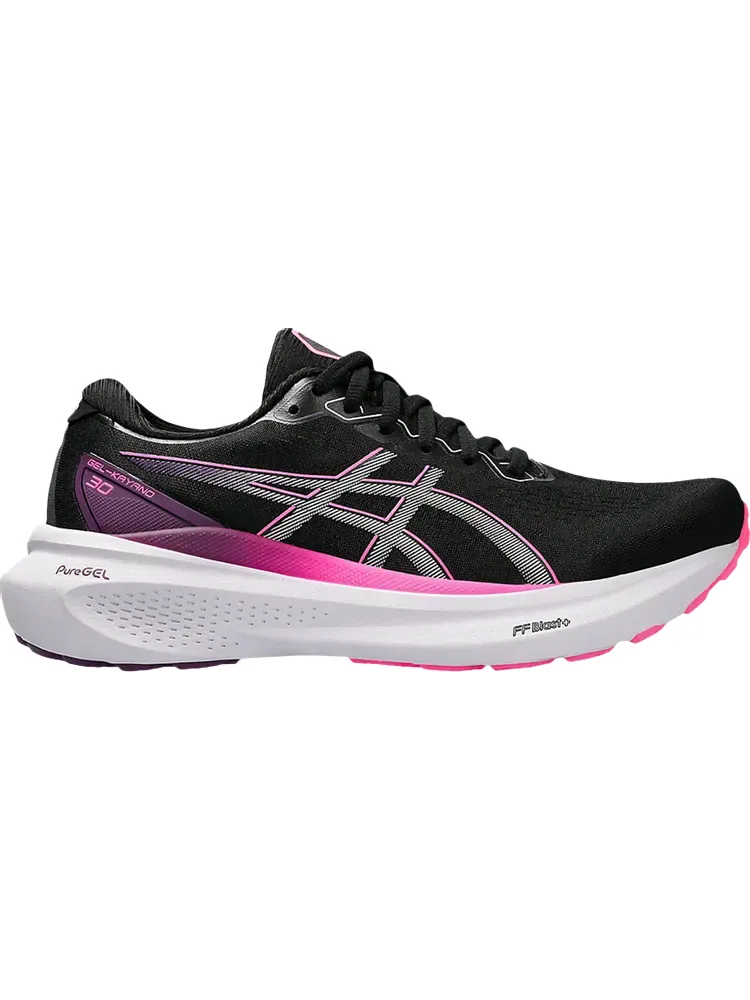 Кроссовки Wmns Gel Kayano 30 Wide 'Black Lilac Hint' — изображение 1 из 1, черный