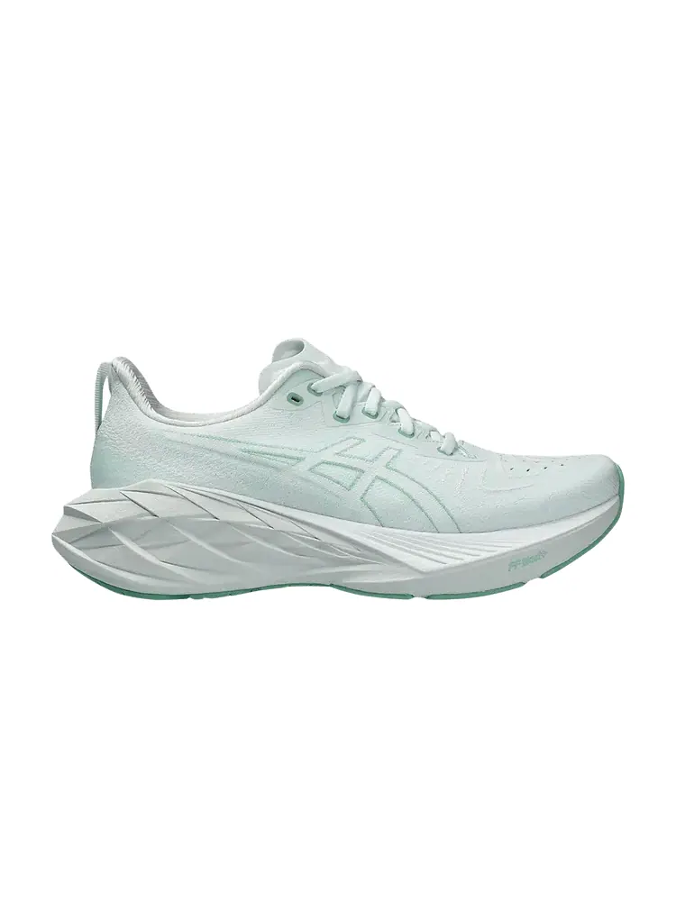 Кроссовки ASICS Wmns Novablast 4 'Pale Mint White' — изображение 1 из 1, бледный/белый