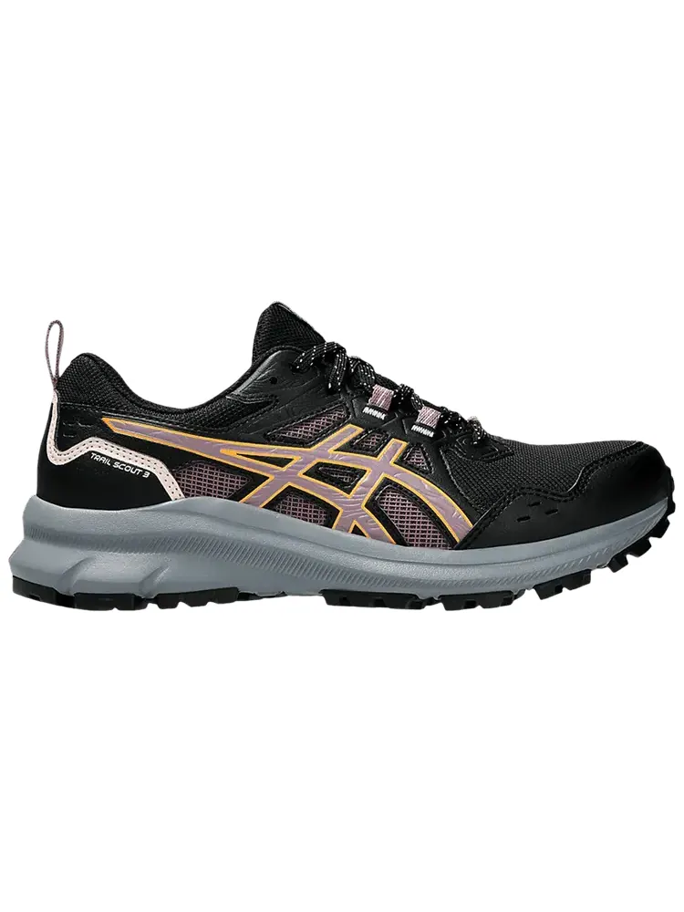 Кроссовки ASICS Wmns Trail Scout 3 'Black Dusty Mauve' — изображение 1 из 1, черный