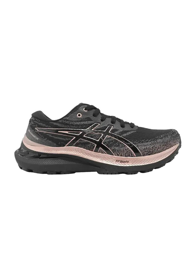 Кроссовки ASICS Wmns Gel Kayano 29 Platinum 'Black Rose Gold' — изображение 1 из 1, черный/черный