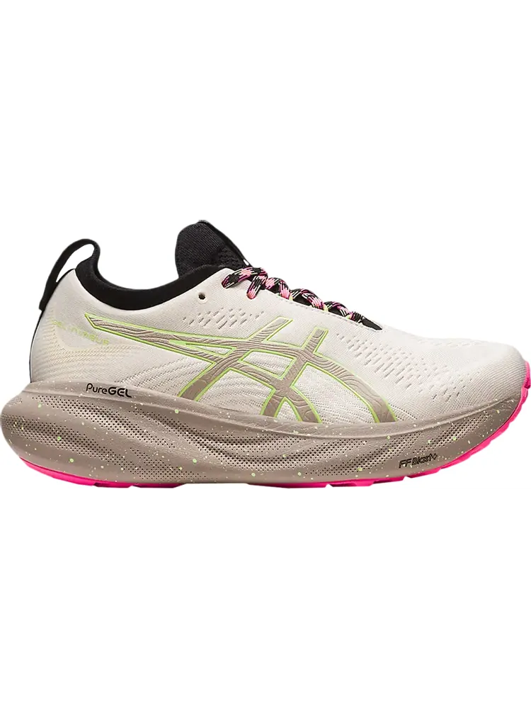 Кроссовки Wmns Gel Nimbus 25 TR 'Nature Bathing - Lime Green' — изображение 1 из 1, бежевый