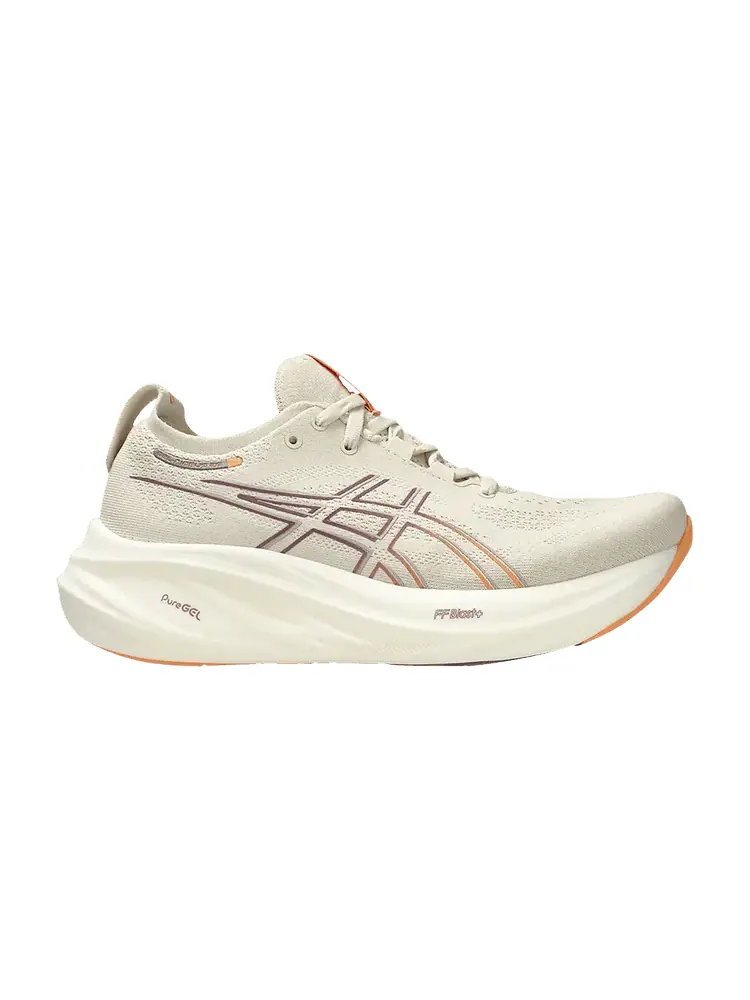 Кроссовки ASICS Wmns Gel Nimbus 26 Oatmeal Faded Orange — изображение 1 из 1, оранжевый