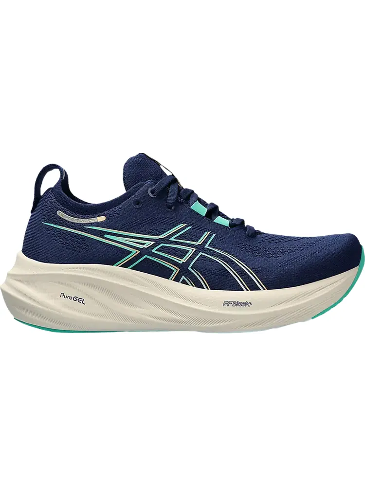 Кроссовки Wmns Gel Nimbus 26 'Blue Expanse Aurora Green' — изображение 1 из 1, синий