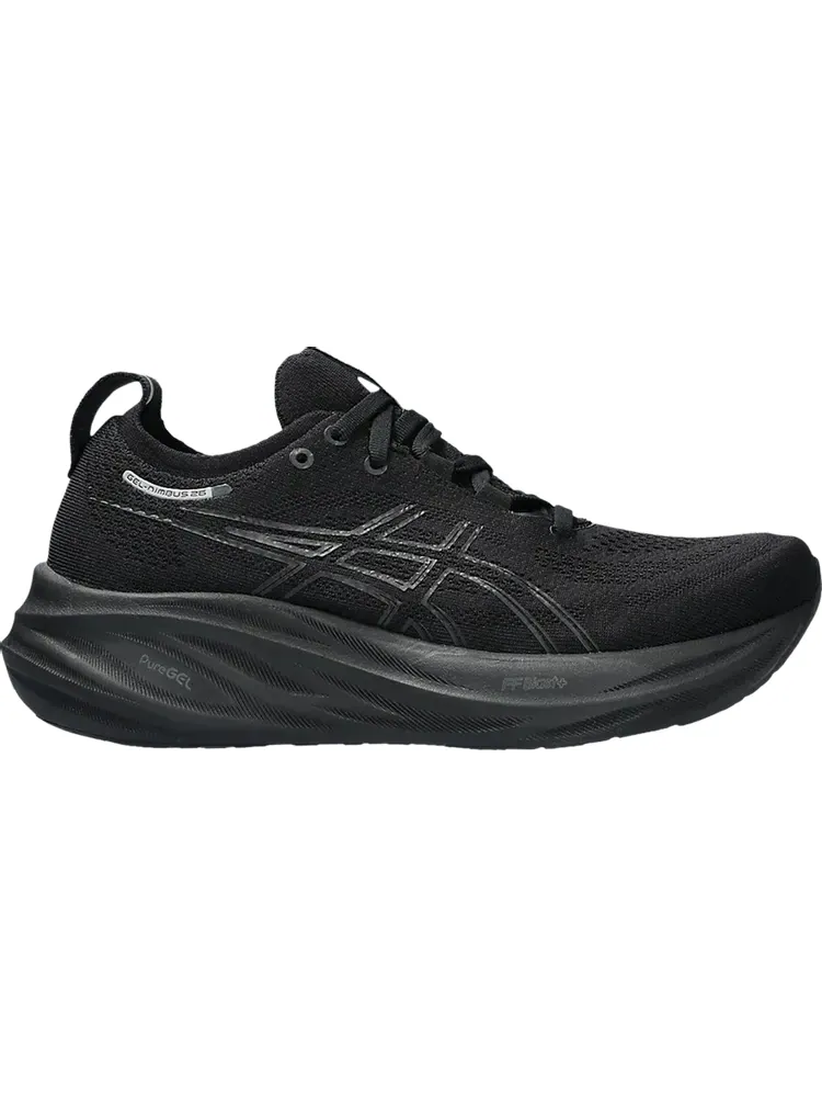 Кроссовки Wmns Gel Nimbus 26 Wide 'Triple Black' — изображение 1 из 1, черный