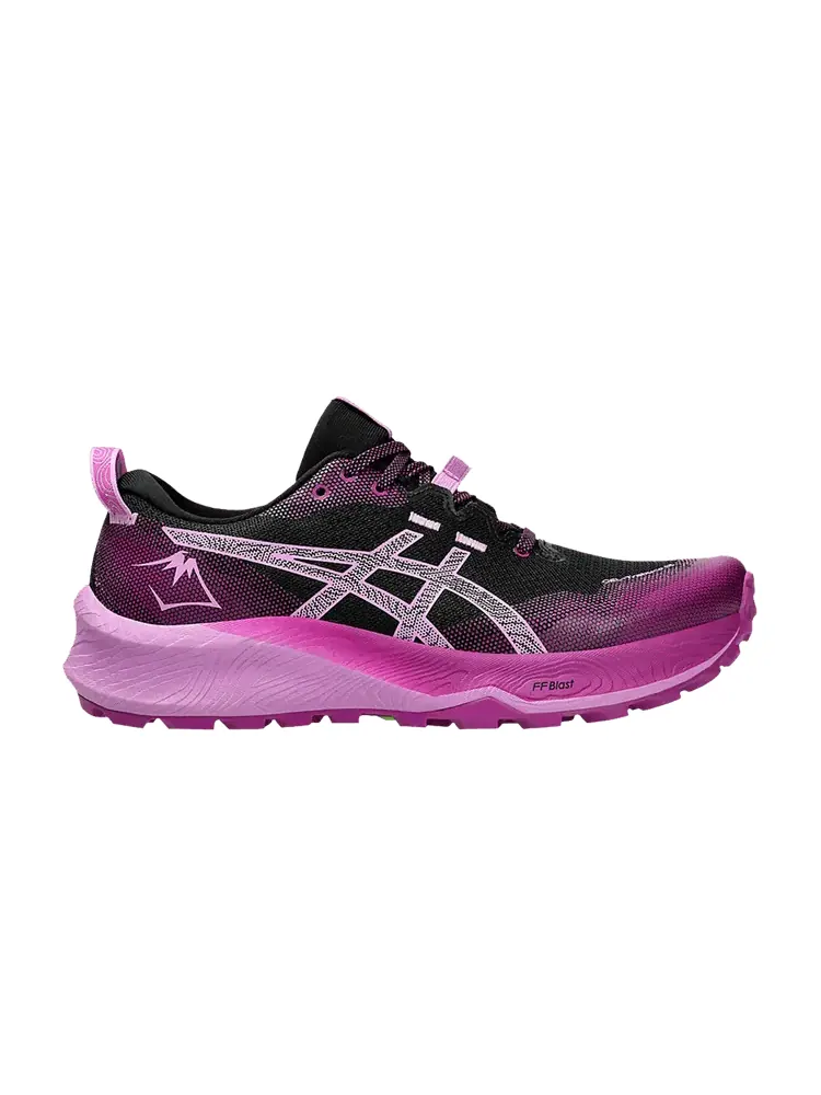 Кроссовки ASICS Wmns Gel Trabuco 12 Black Lavender Glow — изображение 1 из 1, черный