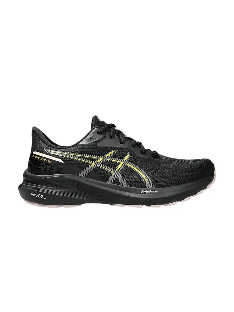 Кроссовки ASICS Wmns GT 1000 13 GORE-TEX 'Black Stadium Orange' — изображение 1 из 1, черный/оранжевый