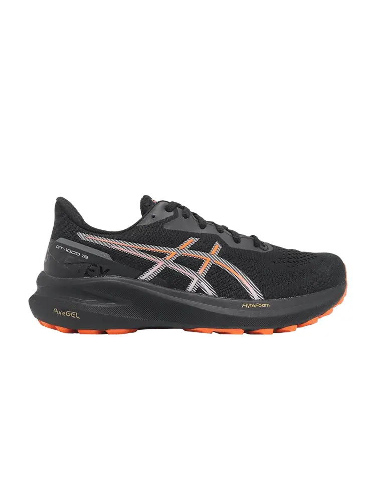 Кроссовки Wmns GT 1000 13 GORE-TEX 'Black Nova Orange' — изображение 1 из 1, черный оранжевый