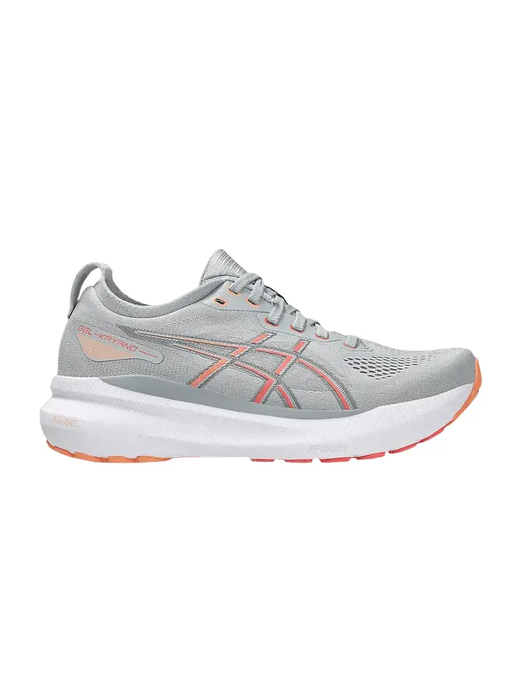Кроссовки ASICS Wmns Gel Kayano 31 Piedmont Grey Papaya — изображение 1 из 1, серый