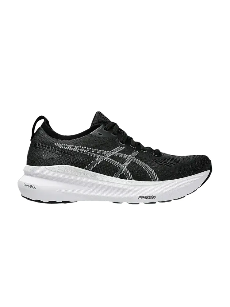 Кроссовки ASICS Wmns Gel Kayano 31 Wide 'Black Pure Silver' — изображение 1 из 1, черный/серебристый