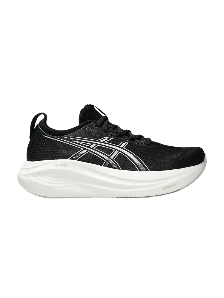 Кроссовки ASICS Wmns Gel Nimbus 27 Wide 'Black Lake Grey' — изображение 1 из 1, черный/серый