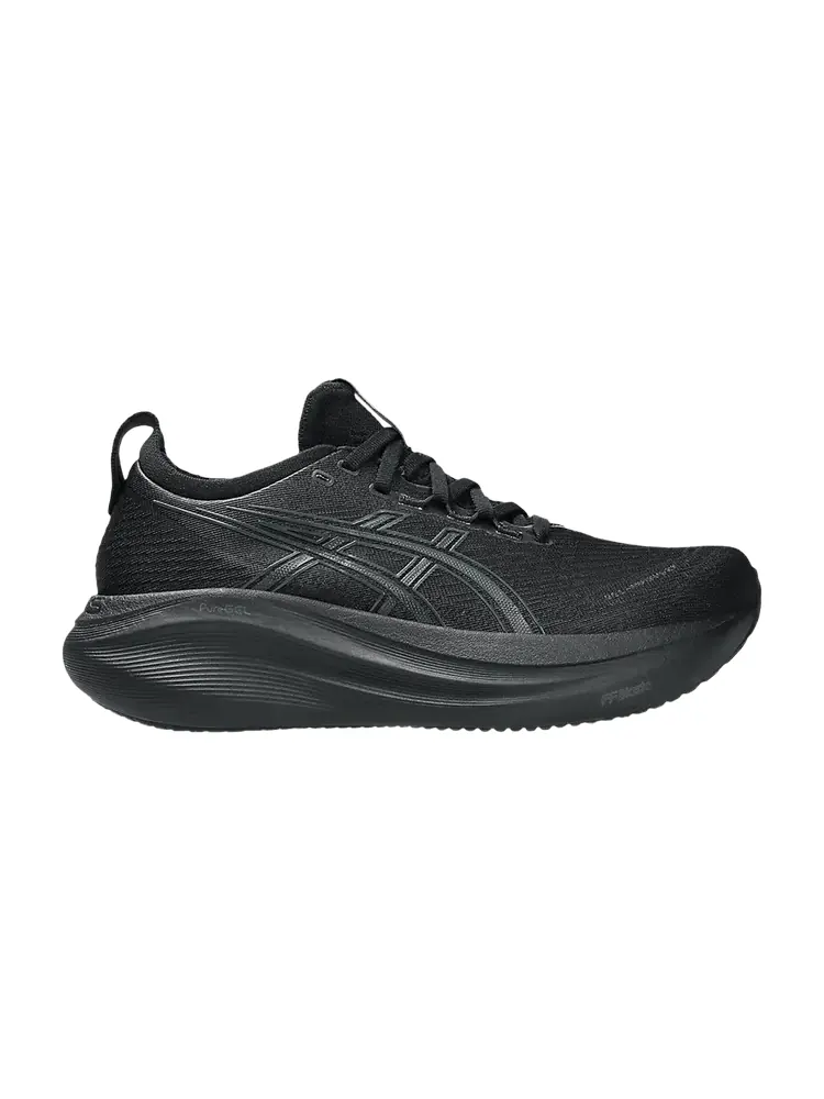 Кроссовки ASICS Wmns Gel Nimbus 27 Black Graphite Grey — изображение 1 из 1, черный графитовый серый