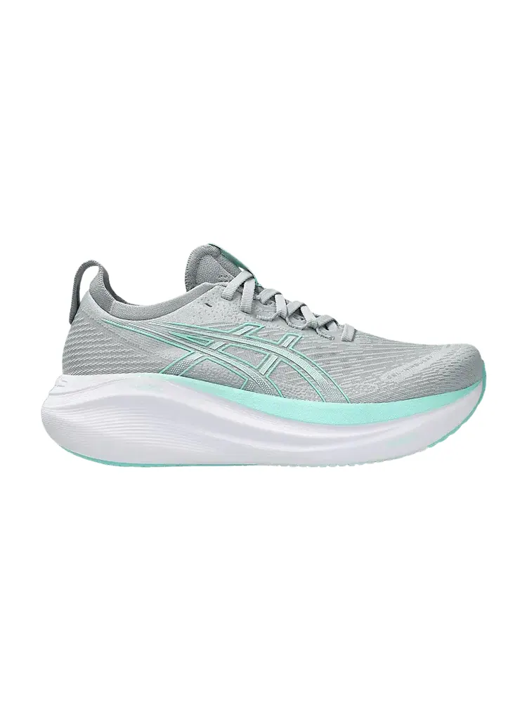 Кроссовки ASICS Wmns Gel Nimbus 27 'Piedmont Grey Illuminate Mint' — изображение 1 из 1, серый