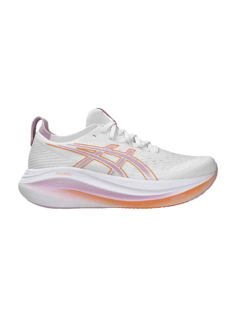 Кроссовки Wmns Gel Nimbus 27 'White Light Ube' — изображение 1 из 1, белый светлый